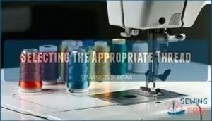 selecting the appropriate thread