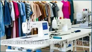serger recommendations for garment construction