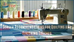 serger recommendations for quilting and finishing touches