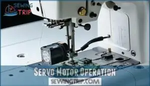 servo motor operation