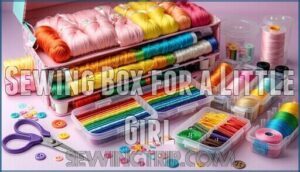 sewing box for a little girl