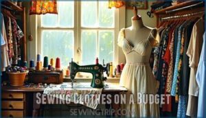 sewing clothes on a budget