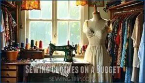 sewing clothes on a budget