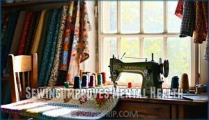 sewing improves mental health