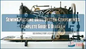 sewing machine drive system components