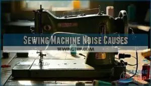 sewing machine noise causes