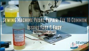 sewing machine pedal repair