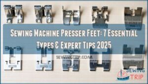 sewing machine presser feet
