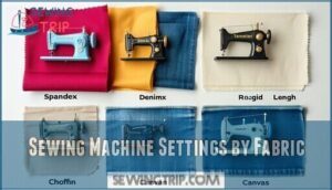 sewing machine settings by fabric