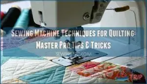 sewing machine techniques for quilting
