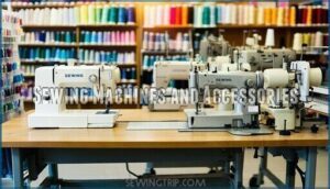 sewing machines and accessories