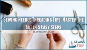 sewing needle threading tips