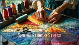 sewing reduces stress