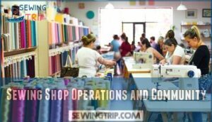 sewing shop operations and community