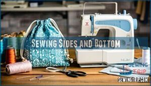 sewing sides and bottom