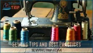 sewing tips and best practices