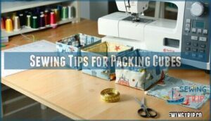 sewing tips for packing cubes