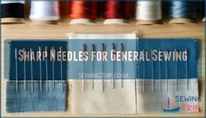 sharp needles for general sewing