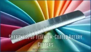 sharpness of titanium-coated rotary cutters