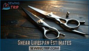 shear lifespan estimates