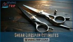 shear lifespan estimates
