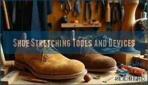 shoe stretching tools and devices