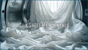 silk sheet maintenance