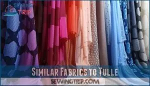 similar fabrics to tulle