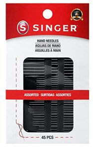 Best Sewing Needles for Beginners: Top 9 Picks + Buying Guide 1 SINGER 01125 Assorted Hand Needles B002PI751C