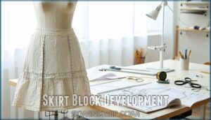 skirt block development