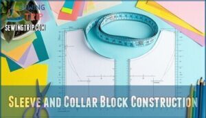 sleeve and collar block construction