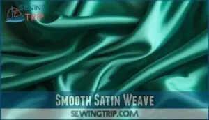 smooth satin weave