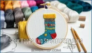sock hoops and specialized tools