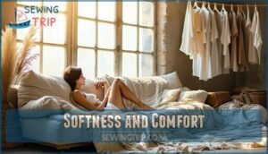 softness and comfort