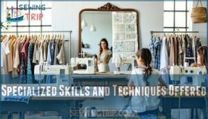 specialized skills and techniques offered