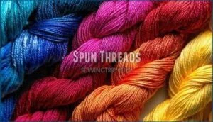 spun threads