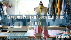 standard pattern adjustments for petites