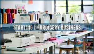 starting embroidery business