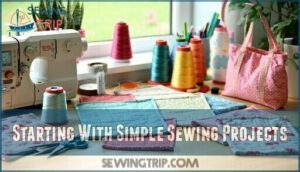 starting with simple sewing projects