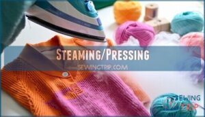 steaming/pressing