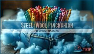 steel-wool pincushion