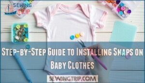 step-by-step guide to installing snaps on baby clothes
