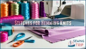 stitches for hemming knits