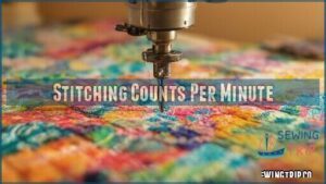 stitching counts per minute