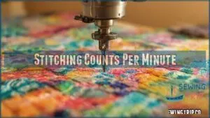 stitching counts per minute