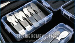 storing rotary cutters