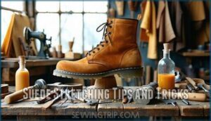 suede stretching tips and tricks