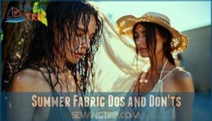 summer fabric dos and don'ts