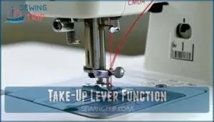 take-up lever function