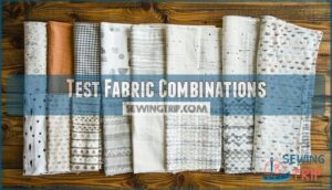 test fabric combinations